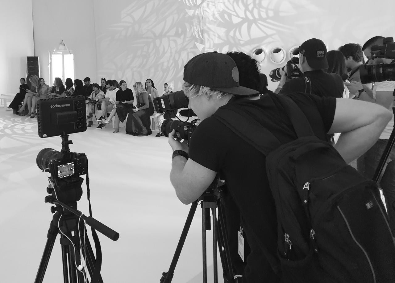 Ryan Baker filming on location in South Africa